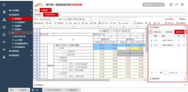 監管報送軟件UI設計及EXT開發